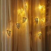 Golden Leaves String Lights